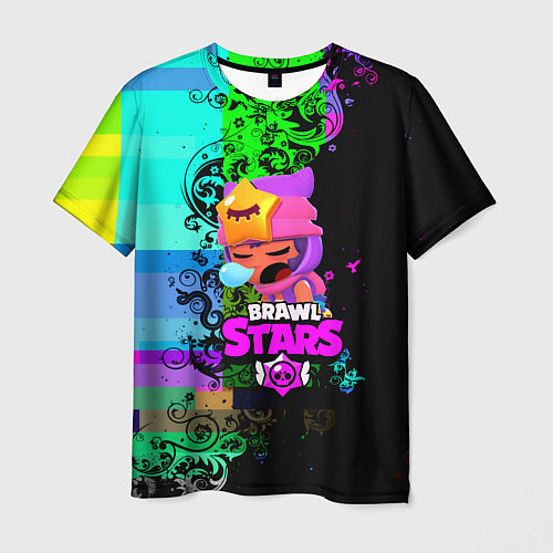 Мужская футболка BRAWL STARS SANDY / 3D-принт – фото 1