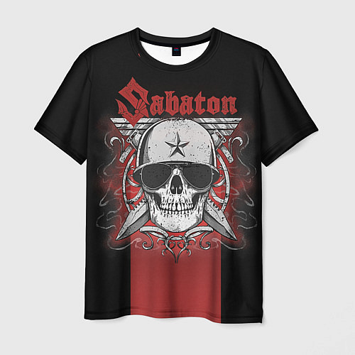 Мужская футболка Sabaton Army Skull / 3D-принт – фото 1