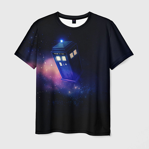 Мужская футболка TARDIS / 3D-принт – фото 1