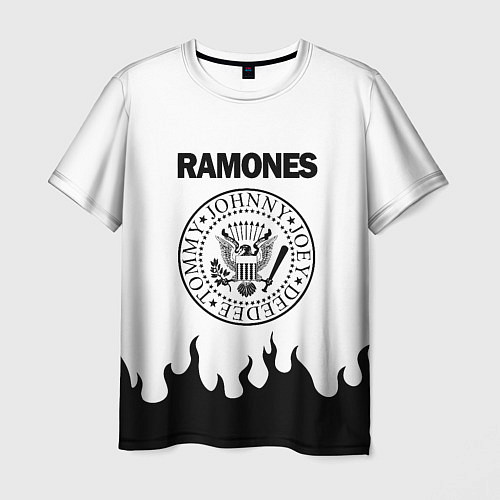 Мужская футболка RAMONES / 3D-принт – фото 1