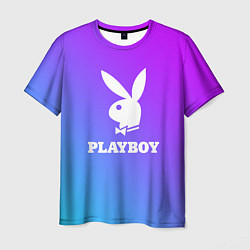 Футболка мужская PLAYBOY, цвет: 3D-принт