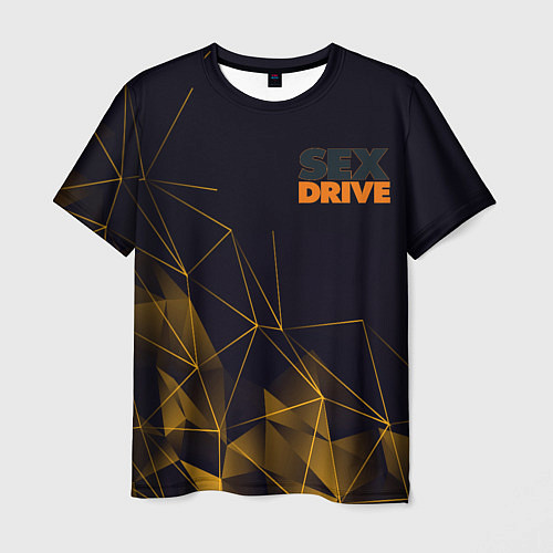 Мужская футболка SEX DRIVE / 3D-принт – фото 1