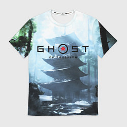 Футболка мужская Ghost of Tsushimа, цвет: 3D-принт