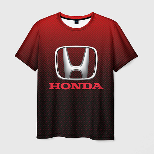 Мужская футболка HONDA / 3D-принт – фото 1