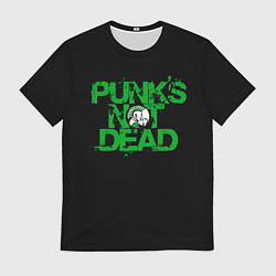 Мужская футболка Punks Not Dead