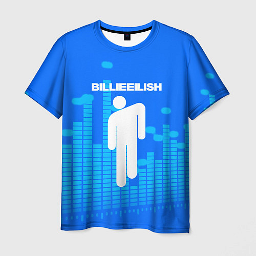 Мужская футболка BILLIE ELLISH / 3D-принт – фото 1