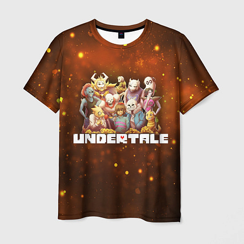 Мужская футболка UNDERTALE / 3D-принт – фото 1