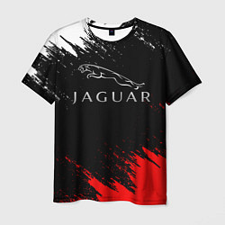 Футболка мужская Jaguar цвета 3D-принт — фото 1