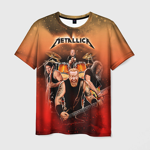 Мужская футболка Metallica / 3D-принт – фото 1