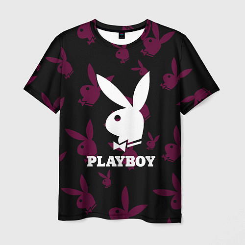 Мужская футболка PLAYBOY / 3D-принт – фото 1