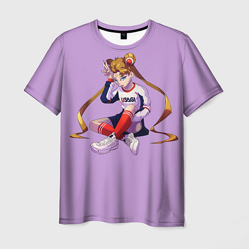 Мужская футболка Cool Girl / 3D-принт – фото 1