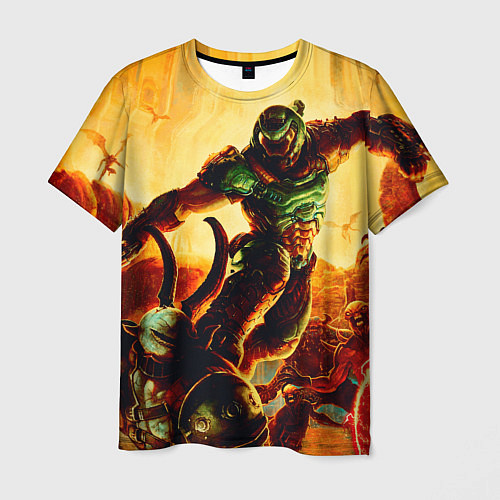 Мужская футболка Doom Eternal / 3D-принт – фото 1