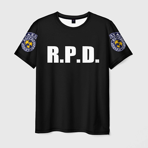 Мужская футболка STARS RPD / 3D-принт – фото 1