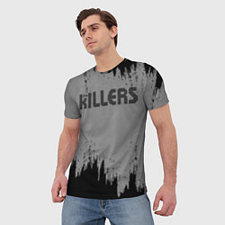 Футболка мужская The Killers Logo, цвет: 3D-принт — фото 2
