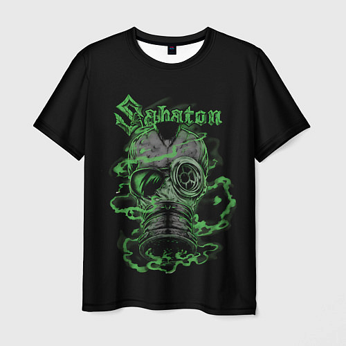 Мужская футболка SABATON / 3D-принт – фото 1