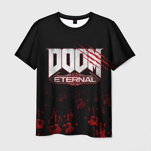 Мужская футболка DOOM Eternal / 3D-принт – фото 1