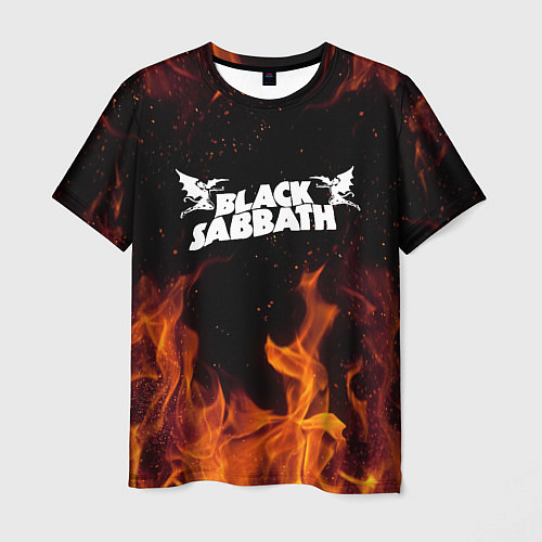 Мужская футболка Black Sabbath / 3D-принт – фото 1