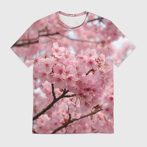 Мужская футболка САКУРА / 3D-принт – фото 1