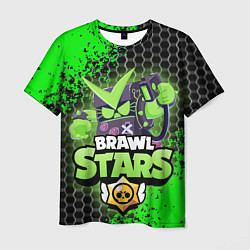Футболка мужская BRAWL STARS VIRUS 8 BIT, цвет: 3D-принт