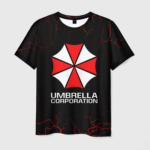 Мужская футболка UMBRELLA CORP / 3D-принт – фото 1