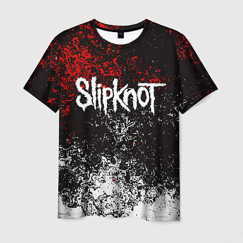 Мужская футболка SLIPKNOT / 3D-принт – фото 1