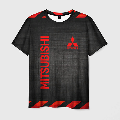 Мужская футболка MITSUBISHI / 3D-принт – фото 1