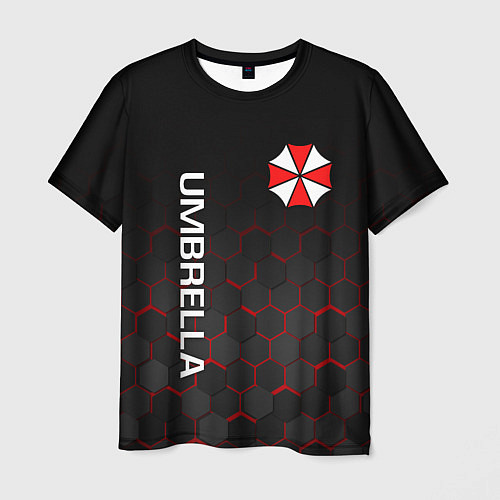 Мужская футболка UMBRELLA CORP / 3D-принт – фото 1