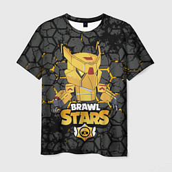 Мужская футболка Brawl stars mecha crow