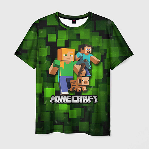Мужская футболка Minecraft Майнкрафт / 3D-принт – фото 1