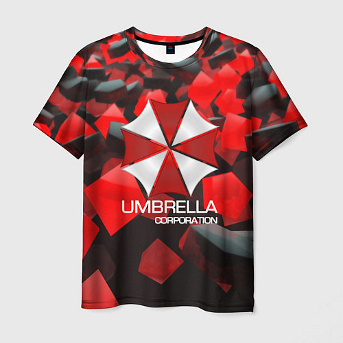 Мужская футболка Umbrella Corp / 3D-принт – фото 1