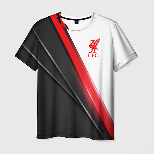 Мужская футболка Liverpool F C / 3D-принт – фото 1