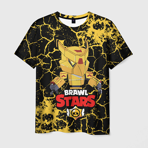 Мужская футболка Brawl stars mecha crow / 3D-принт – фото 1
