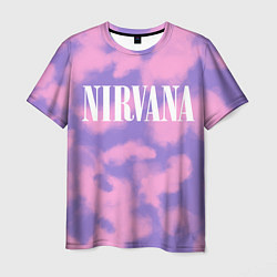 Футболка мужская NIRVANA, цвет: 3D-принт