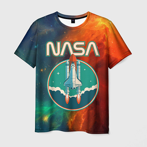 Мужская футболка NASA / 3D-принт – фото 1