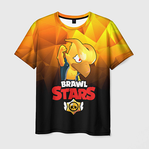 Мужская футболка BRAWL STARS CROW PHOENIX / 3D-принт – фото 1