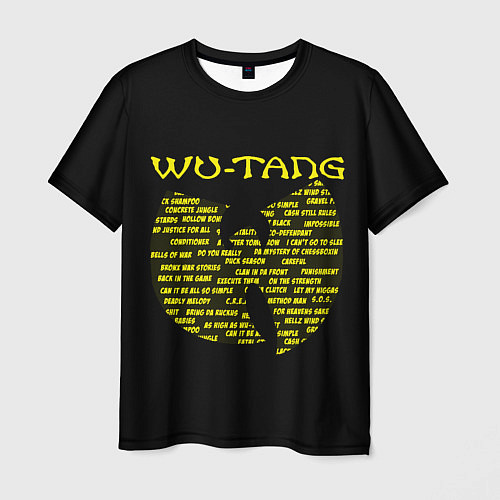 Мужская футболка WU-TANG CLAN / 3D-принт – фото 1