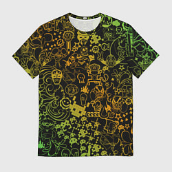 Футболка мужская Игры, цвет: 3D-принт