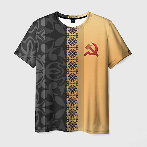 Мужская футболка СССР / 3D-принт – фото 1