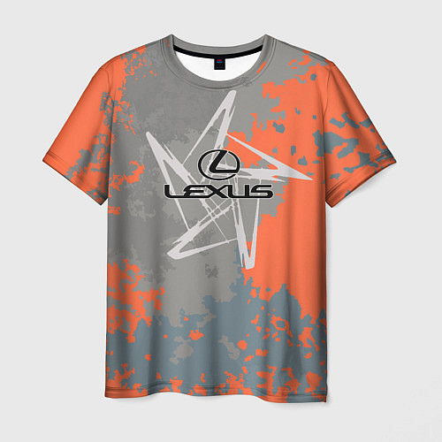 Мужская футболка LEXUS / 3D-принт – фото 1