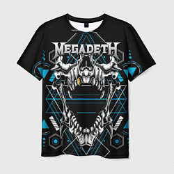 Футболка мужская Megadeth, цвет: 3D-принт