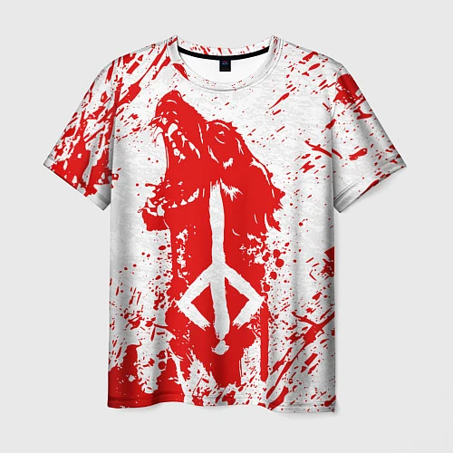 Мужская футболка BLOODBORNE / 3D-принт – фото 1
