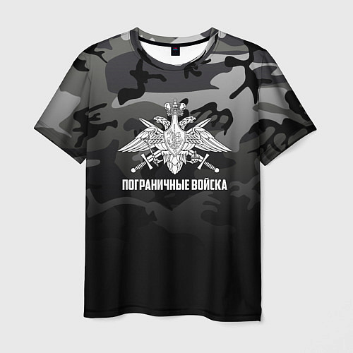 Мужская футболка Пограничные Войска / 3D-принт – фото 1