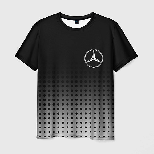 Мужская футболка Mercedes-Benz / 3D-принт – фото 1