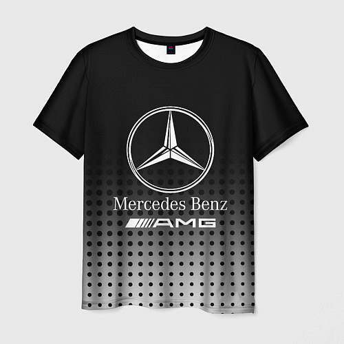 Мужская футболка Mercedes-Benz / 3D-принт – фото 1