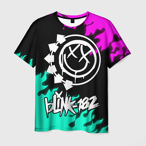 Мужская футболка Blink-182 5 / 3D-принт – фото 1