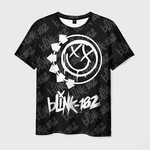 Мужская футболка Blink-182 4 / 3D-принт – фото 1