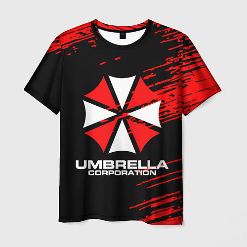 Мужская футболка Umbrella Corporation / 3D-принт – фото 1