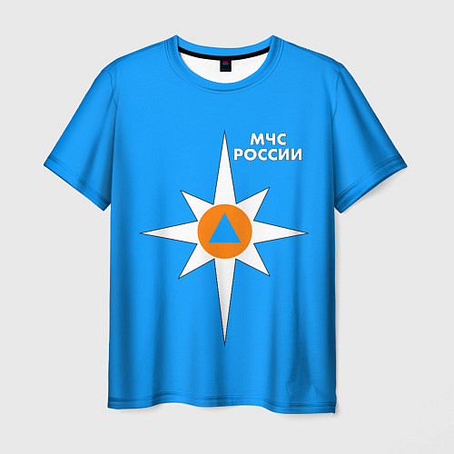 Мужская футболка МЧС России / 3D-принт – фото 1