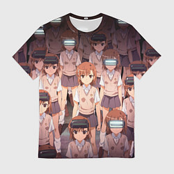 Футболка мужская Railgun, цвет: 3D-принт