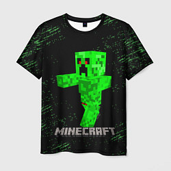 Футболка мужская MINECRAFT CREEPER, цвет: 3D-принт